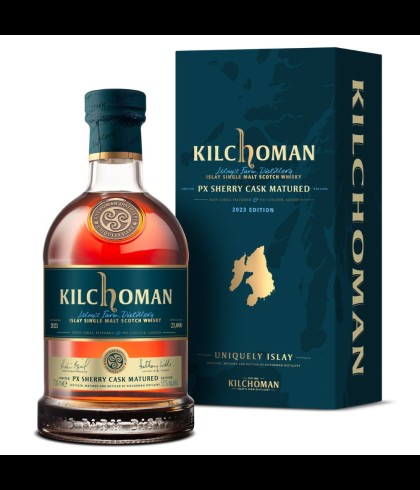 Fles Islay single malt van Kilchoman, op voorraad bij slijterij t Bockje in Bathmen