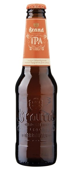 Fles Brand IPA, bier van Brand, op voorraad bij slijterij t Bockje in Bathmen
