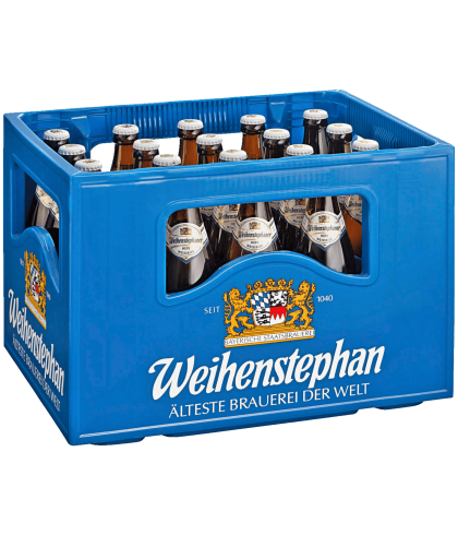 Weihenstephaner Krat 20x50cl., bier op voorraad bij slijterij t Bockje in Bathmen