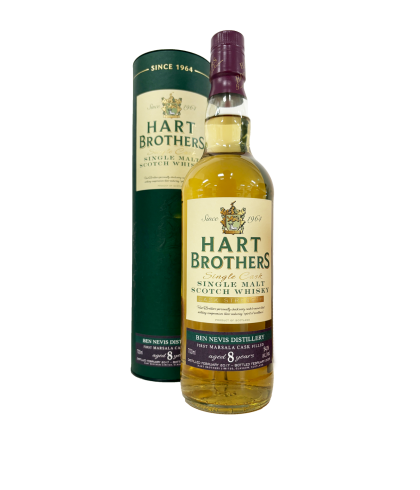 Fles Hart Brothers Ben Nevis 2017 8 Years Old, single malt whisky, op voorraad bij slijterij t Bockje in Bathmen