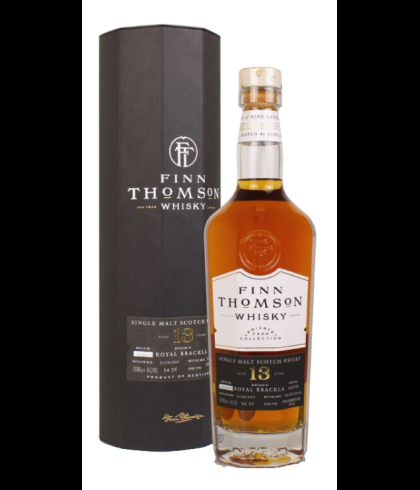 Fles Finn Thomson Royal Brackla 2011, Schotse Highland single malt, op voorraad bij slijterij t Bockje in Bathmen