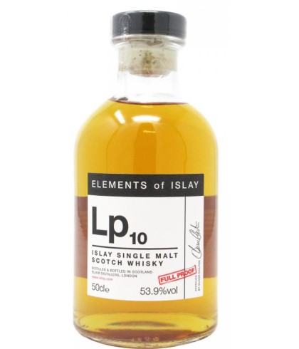 Fles Elements of Islay Lp10, single malt whisky, op voorraad bij slijterij t Bockje in Bathmen