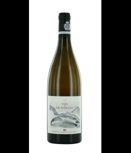 Fles Lorgeril Mas Des Montagnes Roussillon Blanc, wijn op voorraad bij slijterij t Bockje in Bathmen