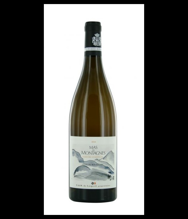 Lorgeril Mas Des Montagnes Roussillon Blanc, wijn bij t Bockje in Bathmen