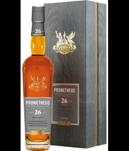 Fles Prometheus 26 Years Old Vintage 1988 Single Malt Whisky 1 Th Release 2015, whisky, op voorraad bij slijterij t Bockje in Bathmen