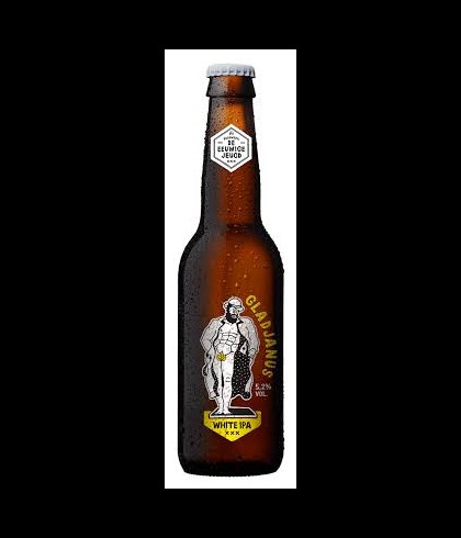 De Eeuwige Jeugd Gladjanus White IPA, bier op voorraad bij slijterij t Bockje in Bathmen