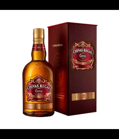 Fles Chivas Regal Extra Oloroso Sherry Casks, single malt whisky, op voorraad bij slijterij t Bockje in Bathmen