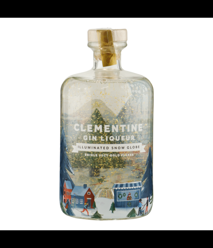 Clementine Snow Globe Gin Liqueur, op voorraad bij slijterij t Bockje in Bathmen