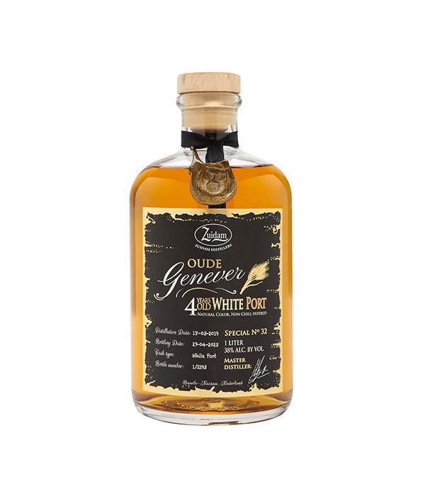 Zuidam Oude Genever White Port 4 Years Old bij t Bockje in Bathmen