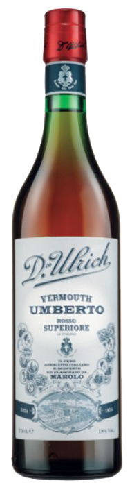 Vermouth Marolo Ulrich Vermouth Umberto Rosso Superiore van Marolo Ulrich, op voorraad bij slijterij ’t Bockje in Bathmen