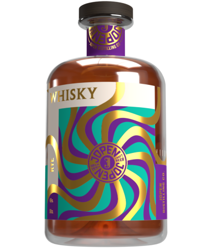 Fles Jopen Rye Whisky, whisky, op voorraad bij slijterij t Bockje in Bathmen
