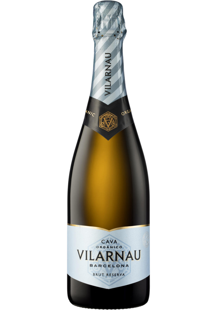 Fles Vilarnau Cava Brut Reserva, wijn, op voorraad bij slijterij ’t Bockje in Bathmen
