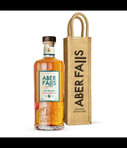 Fles Aber Falls 6Y Rye Whisky, whisky, op voorraad bij slijterij t Bockje in Bathmen