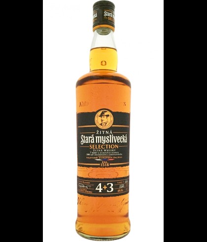 Fles Stará Myslivecká 7Y, whisky, op voorraad bij slijterij t Bockje in Bathmen