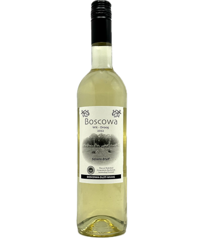 Fles Boscowa Solaris, wijn bij slijterij t Bockje in Bathmen