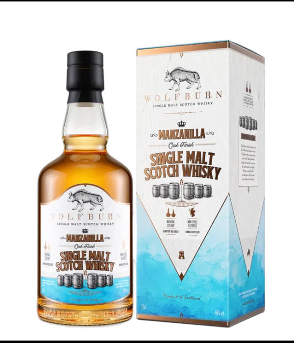Wolfburn Manzanilla Cask Finish bij t Bockje in Bathmen