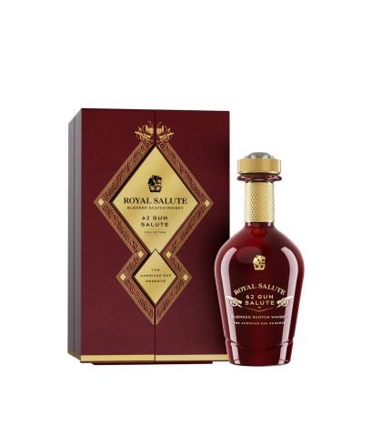 Fles Chivas Royal Salute 62 Gun Salute American Oak Reserve, whisky, op voorraad bij slijterij t Bockje in Bathmen