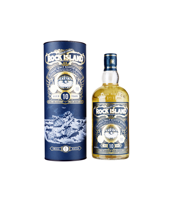 Rock Island 10 Years Old Blended Malt Scotch Whisky 46% bij t Bockje in Bathmen
