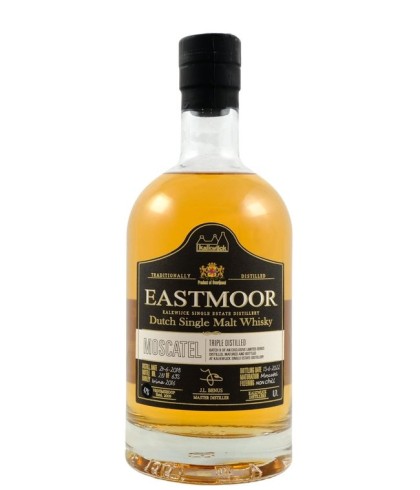 Fles Eastmoor Moscatel, whisky, op voorraad bij slijterij ’t Bockje in Bathmen