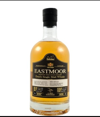 Fles Eastmoor Moscatel, whisky, op voorraad bij slijterij ’t Bockje in Bathmen
