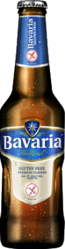 Fles Bavaria Glutenvrij, bier van Bavaria, bij slijterij ’t Bockje in Bathmen