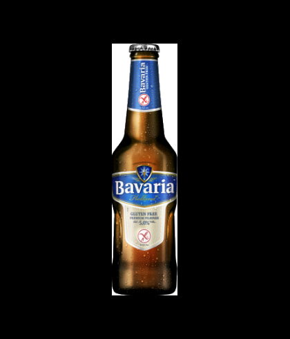 Fles Bavaria Glutenvrij, bier van Bavaria, bij slijterij t Bockje in Bathmen
