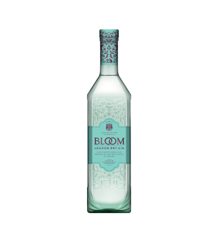 Fles Bloom Premium London Dry Gin, gin, op voorraad bij slijterij ’t Bockje in Bathmen