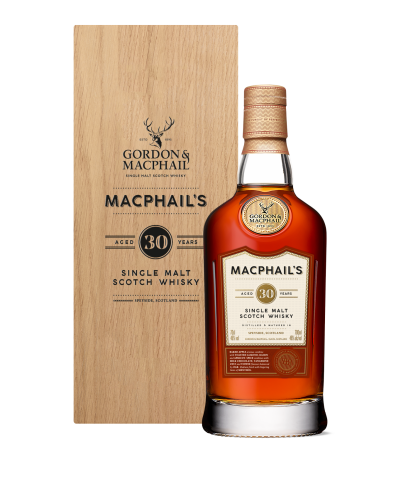 Fles Gordon & MacPhail’s 30 Years Old, single malt whisky, op voorraad bij slijterij t Bockje in Bathmen