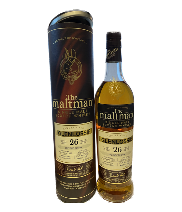 The Maltman Glenlossie 1997 26 Years Old bij t Bockje in Bathmen