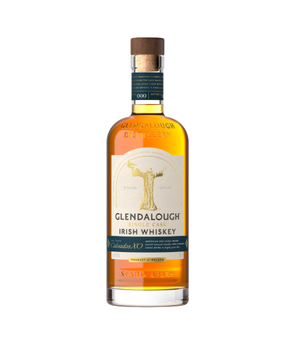 Fles Glendalough Single Cask Calvados Finish, single malt whisky, op voorraad bij slijterij t Bockje in Bathmen