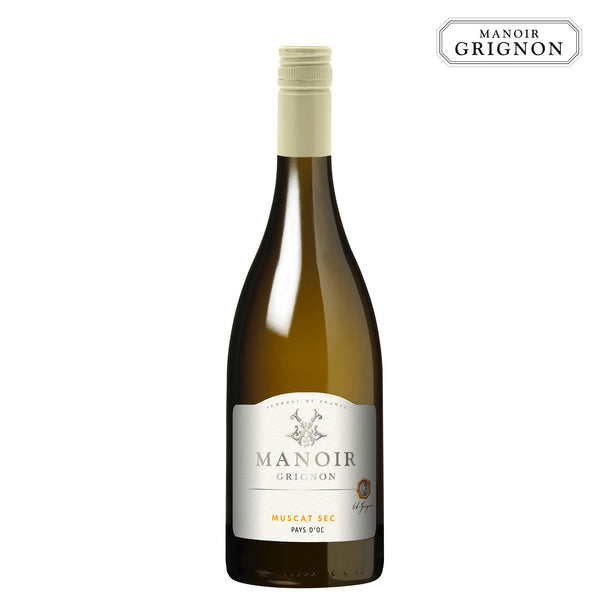 Bouteille de Manoir Grignon Muscat Sec, wijn, en stock