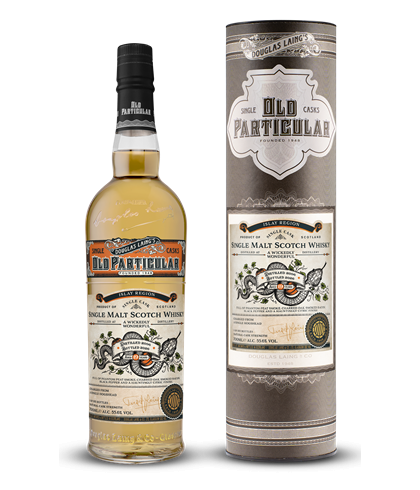 Fles Old Particular Islay Halloween 19YO, whisky, bij slijterij t Bockje in Bathmen