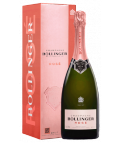 Flasche Bollinger Rosé in luxe geschenkdoos