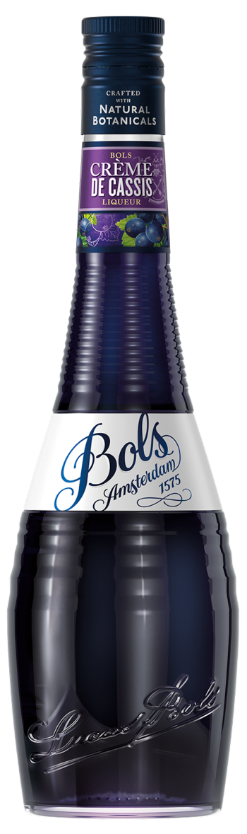 Likeur Bols Crème de Cassis van Bols, op voorraad bij slijterij ’t Bockje in Bathmen