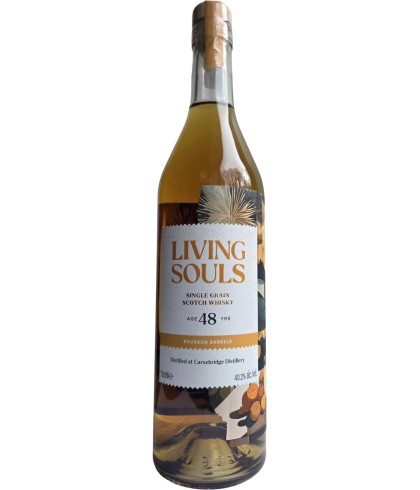 Fles whisky van bottelaar Living Souls, op voorraad bij slijterij t Bockje in Bathmen