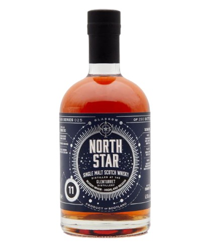 Fles North Star Glenturret Ruadh Maor 11 Years Old, Schotse whisky van bottelaar North Star Spirits, op voorraad bij slijterij t Bockje in Bathmen