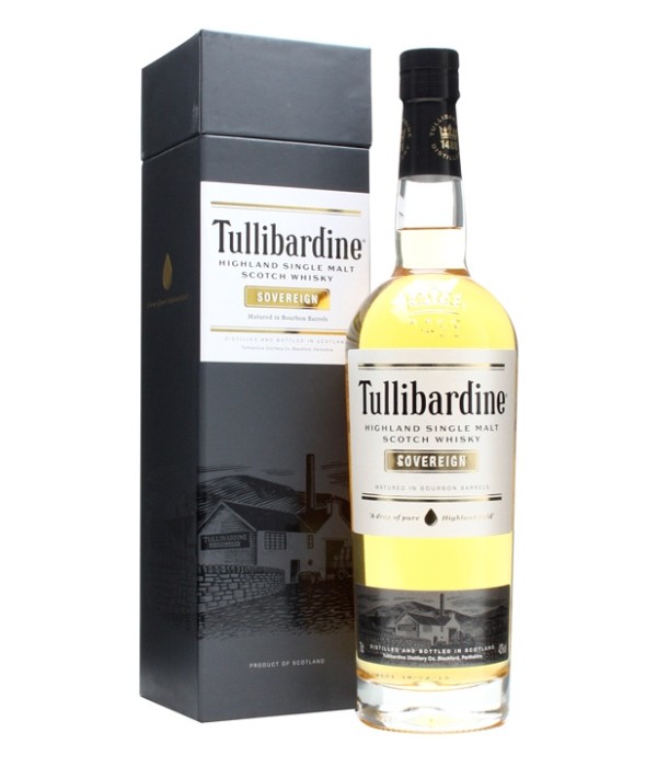 Tullibardine Sovereign Single Speyside Malt Whisky bij t Bockje in Bathmen