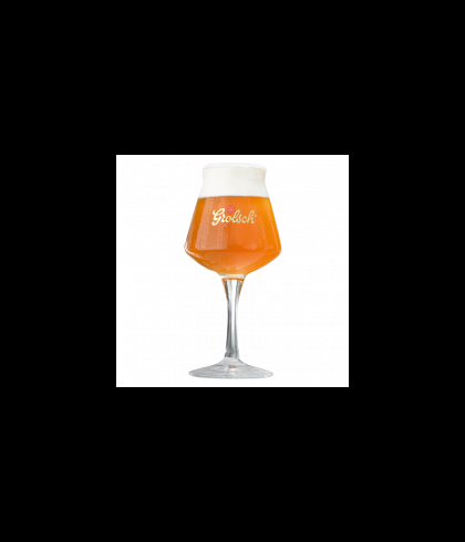 Grolsch speciaalbierglas, ook diamantglas genoemd, bij slijterij t Bockje in Bathmen