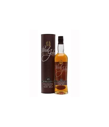 Fles Paul John Brilliance, Indiase single malt whisky uit Goa, op voorraad bij slijterij t Bockje in Bathmen