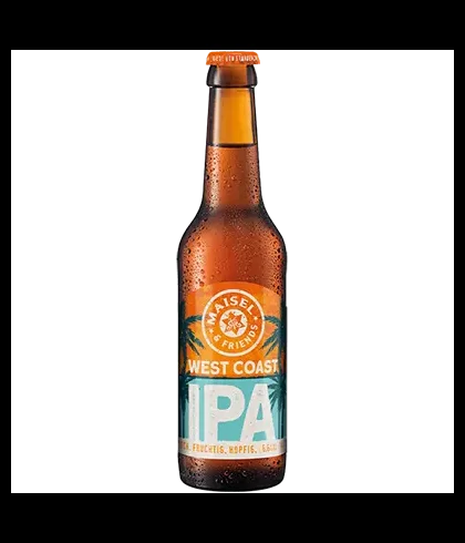 Maisel & Friends West Coast IPA, bier op voorraad bij slijterij t Bockje in Bathmen