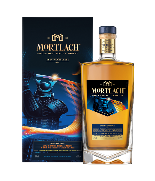 Mortlach The Katana’s Edge Diageo Special Releases 2023 bij t Bockje in Bathmen