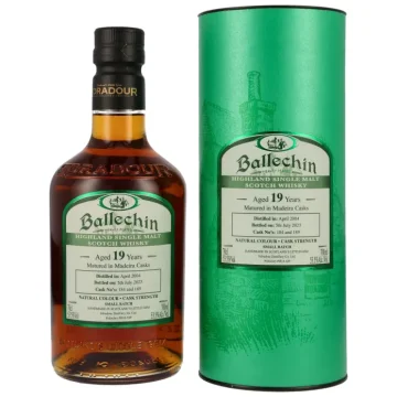 Ballechin 2004 Madeira Cask 19 Years Old