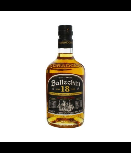 Fles Ballechin 18 Years Old Cask Strength, single malt whisky, op voorraad bij slijterij t Bockje in Bathmen