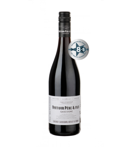 Fles Duffour Père & Fils Côtes de Gascogne Rouge, wijn, op voorraad bij slijterij t Bockje in Bathmen
