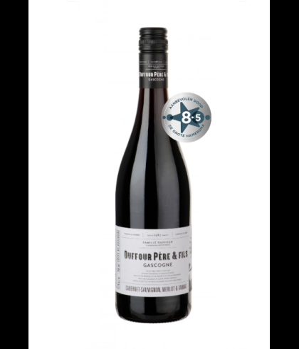 Fles Duffour Père & Fils Côtes de Gascogne Rouge, wijn, op voorraad bij slijterij t Bockje in Bathmen