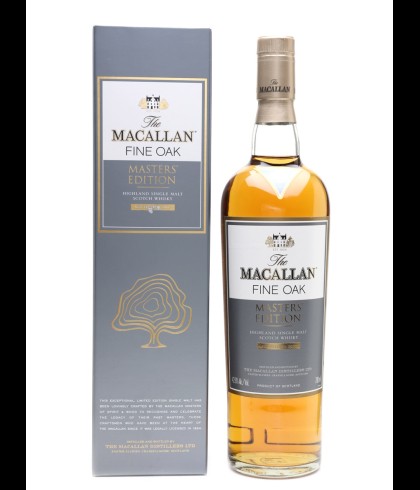 Fles Schotse Speyside single malt van The Macallan, op voorraad bij slijterij t Bockje in Bathmen