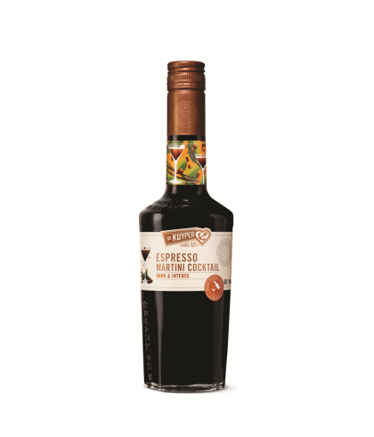 Pre-mix De Kuyper Espresso Martini Cocktail, bij slijterij ’t Bockje in Bathmen