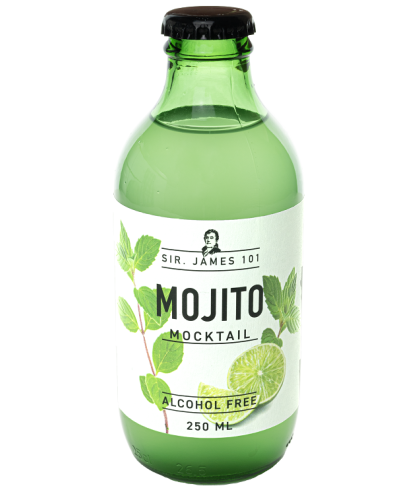 Alcoholvrije drank Sir. James 101 Mojito van Sir. James 101, bij slijterij ’t Bockje in Bathmen