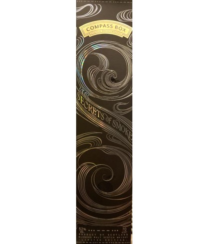 Fles Compass Box Secrets of Smoke, single malt whisky, op voorraad bij slijterij t Bockje in Bathmen