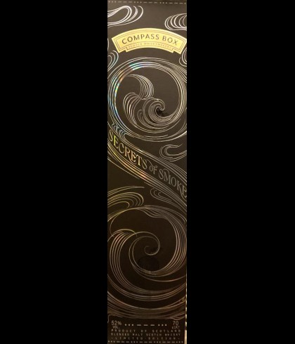 Fles Compass Box Secrets of Smoke, single malt whisky, op voorraad bij slijterij t Bockje in Bathmen